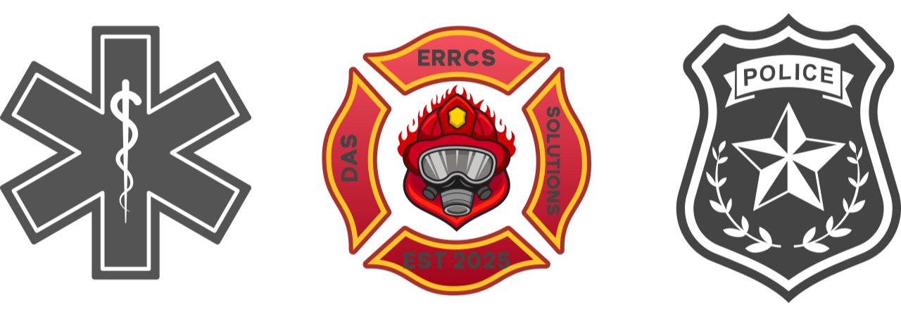 DAS ERRCS SOLUTIONS logo company logo